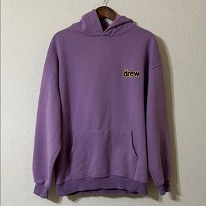 drew house bear appliqué pullover hoodie oversized women’s large